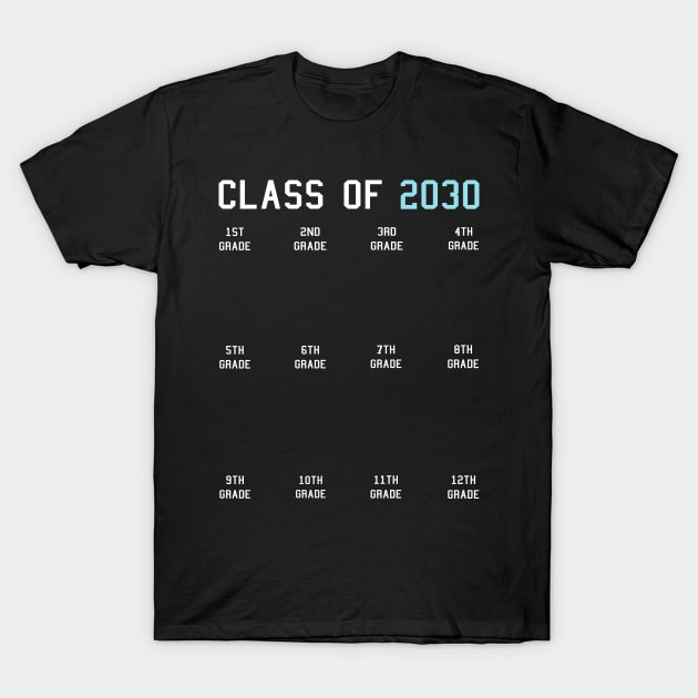 Class of 2030 Grow With Me T-Shirt by KsuAnn